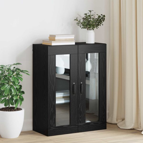 Шкаф за съхранение Черния дъб 69,5 x 34 x 90 см