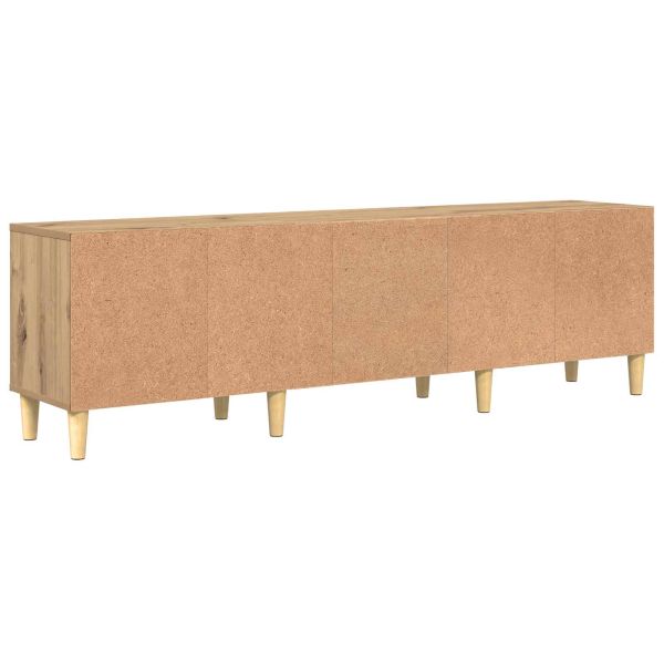 ТВ шкаф 150 x 30 x 45 см Дъб Инженерно дърво