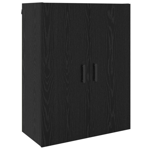 Стенен шкаф Черния дъб 69,5 x 34 x 90 см Инженерно дърво