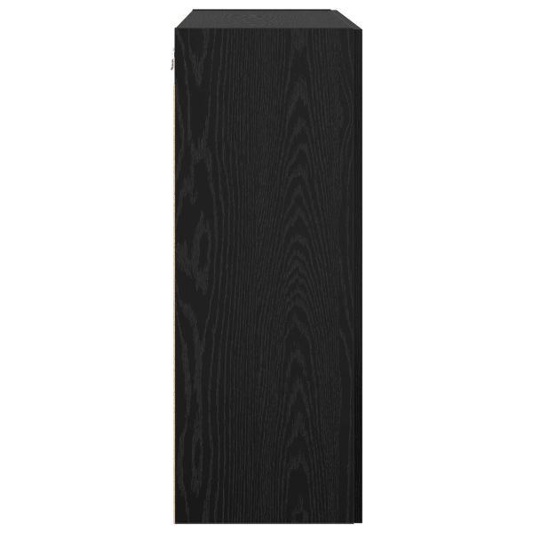 Стенен шкаф Черния дъб 69,5 x 34 x 90 см Инженерно дърво
