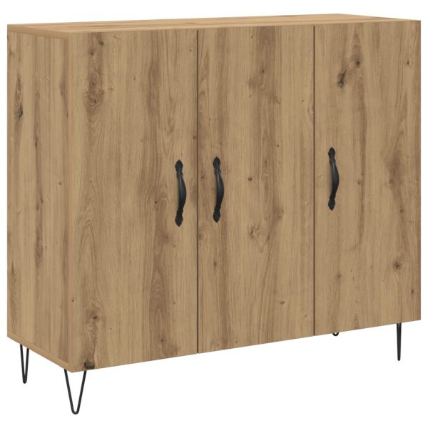 Служебен шкаф Дъб 90 x 32,5 x 80 см Инженерно дърво