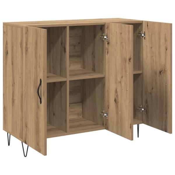 Служебен шкаф Дъб 90 x 32,5 x 80 см Инженерно дърво