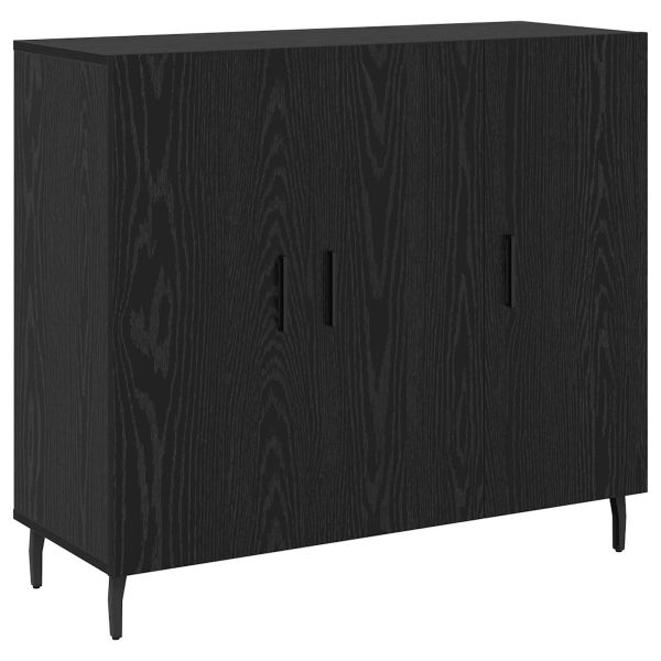 Служебен шкаф Черния дъб 90 x 34 x 80 см Инженерно дърво