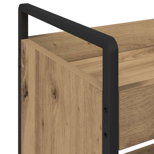 Кухненска количка Дъб 70 x 30 x 82 см Инженерно дърво