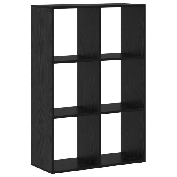 Шкаф за книги Черния дъб 69,5 x 29 x 103,5 см Инженерно дърво