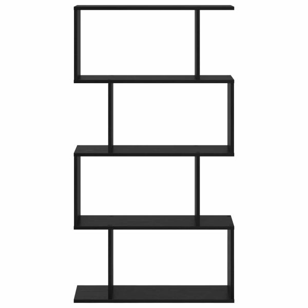 Шкаф за книги Черния дъб 70 x 24 x 129 см Инженерно дърво