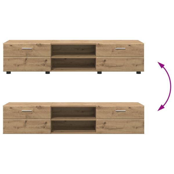 Дървен шкаф 150 x 39 x 30 см Дъб Инженерно дърво