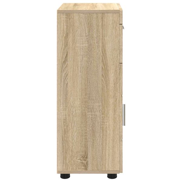 Комплект шкафове за баня TULUM Сонома дъб 37 x 31,5 x 82 см