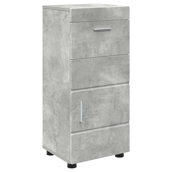 Комплект шкафове за баня TULUM Циментено сиво 37 x 31,5 x 82 см