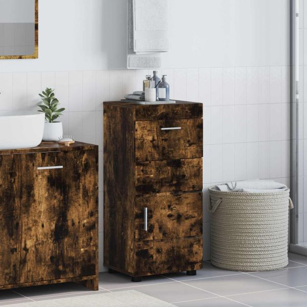 Комплект шкафове за баня TULUM Димян дъб 37 x 31,5 x 82 см