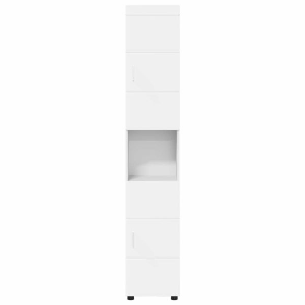 Комплект шкафове за баня TULUM Бяло 37 x 31,5 x 203 см