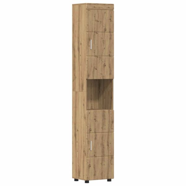 Комплект шкафове за баня TULUM Дъб 37 x 31,5 x 203 см