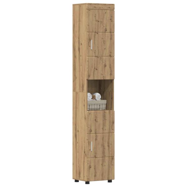 Комплект шкафове за баня TULUM Дъб 37 x 31,5 x 203 см