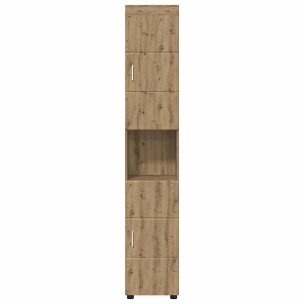 Комплект шкафове за баня TULUM Дъб 37 x 31,5 x 203 см