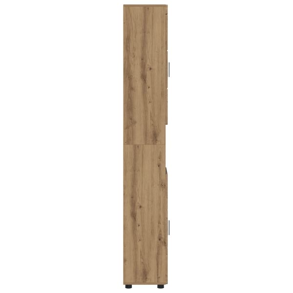 Комплект шкафове за баня TULUM Дъб 37 x 31,5 x 203 см