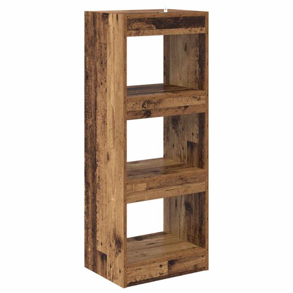 Шкаф за книги Старо дърво 40 x 30 x 103 см Инженерно дърво