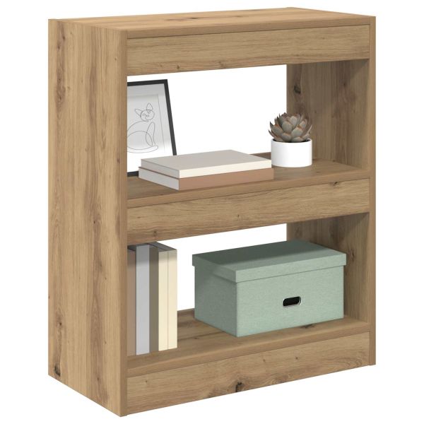 Шкаф за книги Дъб 60 x 30 x 72 см Инженерно дърво