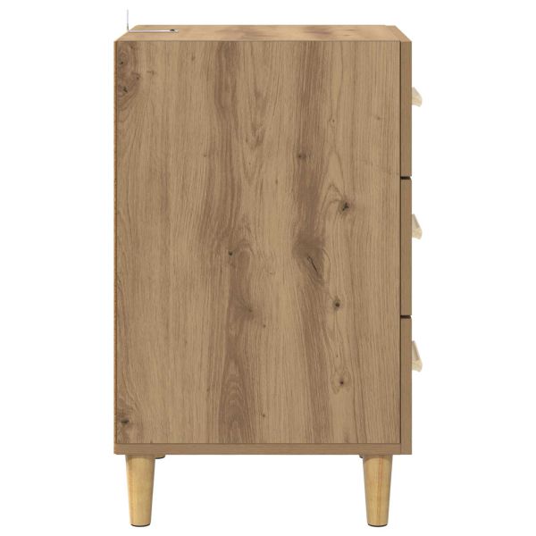 Нощен шкаф Дъб 40 x 40 x 66 см Инженерно дърво