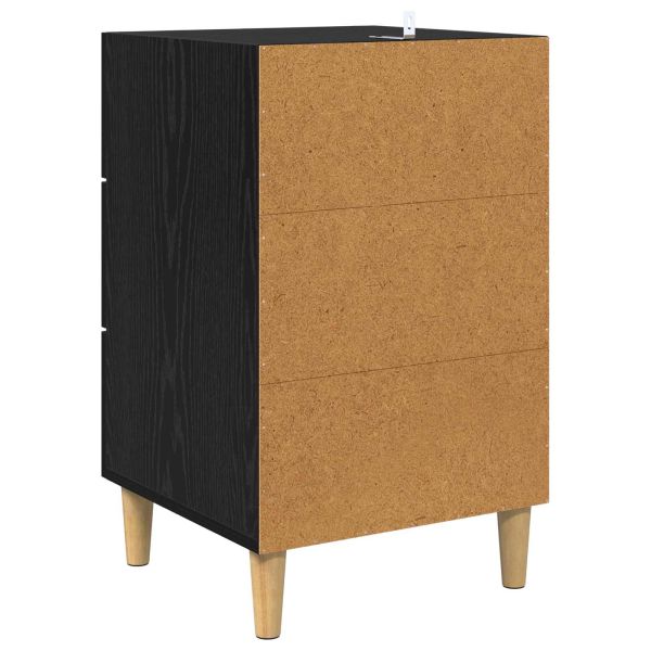 Нощен шкаф Черния дъб 40 x 40 x 66 см Инженерно дърво