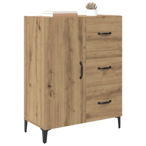 Служебен шкаф Дъб 69,5 x 34 x 90 см Инженерно дърво