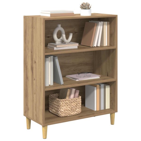 Служебен шкаф Дъб 69,5 x 32,5 x 90 см Инженерно дърво