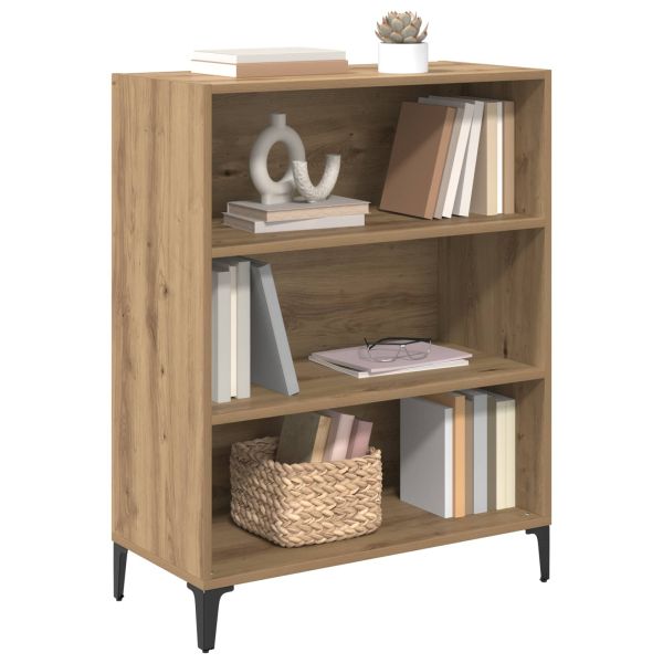Служебен шкаф Дъб 69,5 x 32,5 x 90 см Инженерно дърво