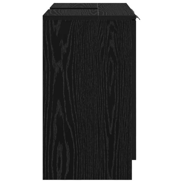 Шкаф за баня Черния дъб 64,5 x 33,5 x 59 см Инженерно дърво