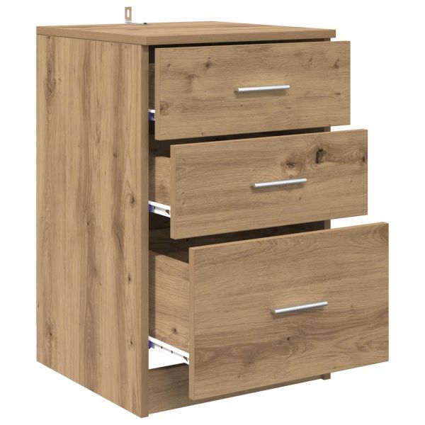 Нощен шкаф Дъб 40 x 40 x 63 см Инженерно дърво