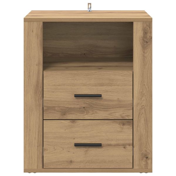 Нощен шкаф Дъб 35 x 50 x 60 см Инженерно дърво