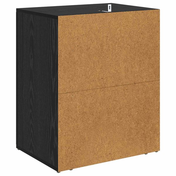 Нощен шкаф Черния дъб 35 x 50 x 60 см Инженерно дърво