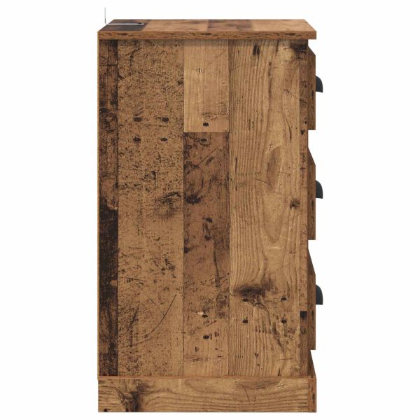 Нощен шкаф Старо дърво 39 x 39 x 67,5 см Инженерно дърво