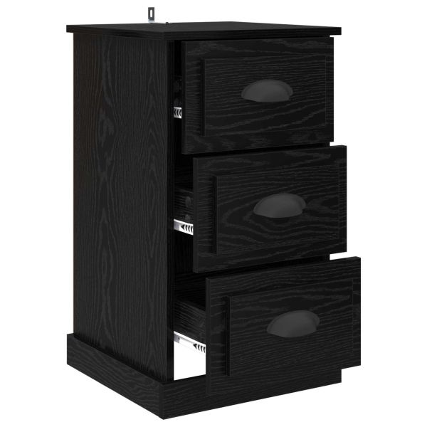 Нощен шкаф Черния дъб 39 x 39 x 67,5 см Инженерно дърво
