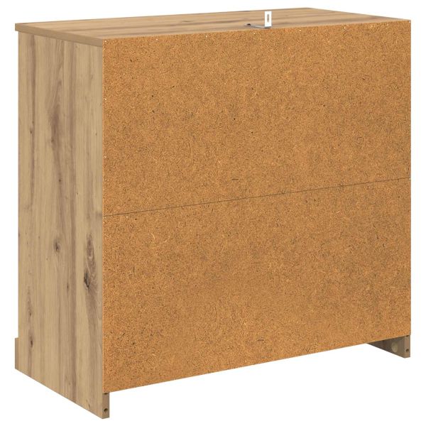 Служебен шкаф Дъб 70 x 35,5 x 67,5 см Инженерно дърво
