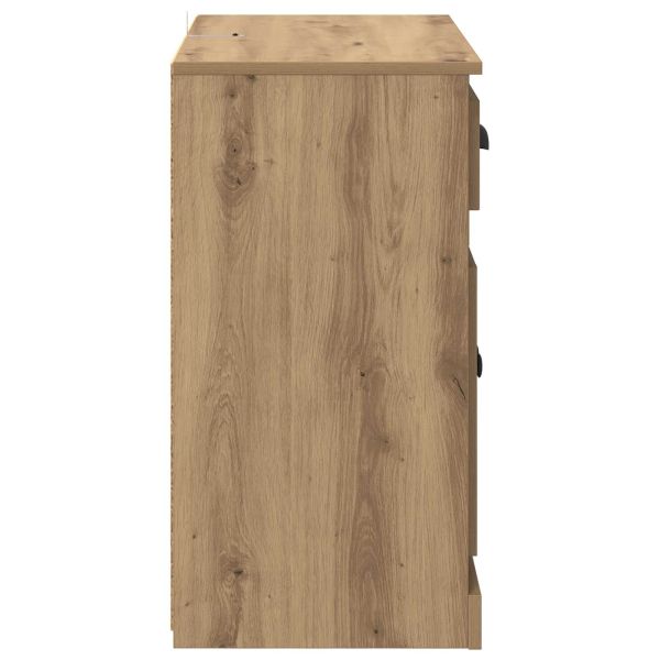 Висок шкаф Дъб 70 x 35,5 x 67,5 см Инженерно дърво