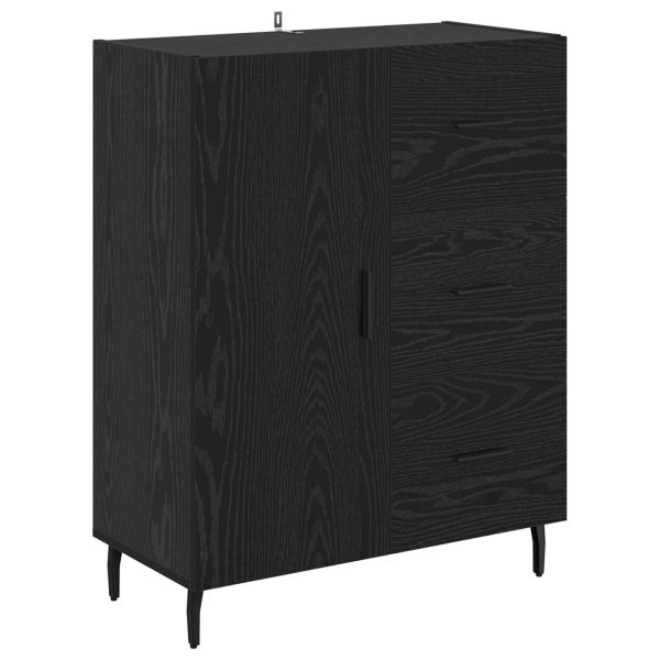 Служебен шкаф с чекмедже Черния дъб 69,5 x 34 x 90 см