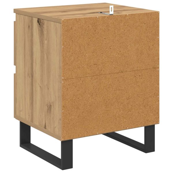 Нощен шкаф Дъб 40 x 35 x 50 см Инженерно дърво
