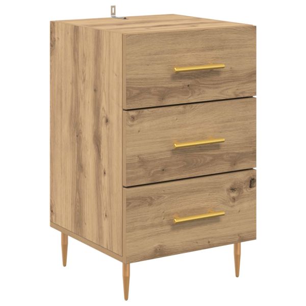 Нощен шкаф Дъб 40 x 40 x 66 см Инженерно дърво