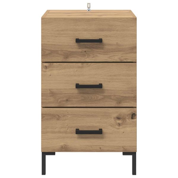 Нощен шкаф Дъб 40 x 40 x 66 см Инженерно дърво