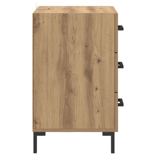 Нощен шкаф Дъб 40 x 40 x 66 см Инженерно дърво
