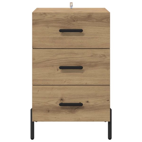 Нощен шкаф Дъб 40 x 40 x 66 см Инженерно дърво