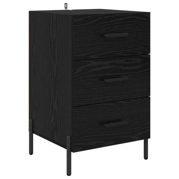 Нощен шкаф Черния дъб 40 x 40 x 66 см Инженерно дърво