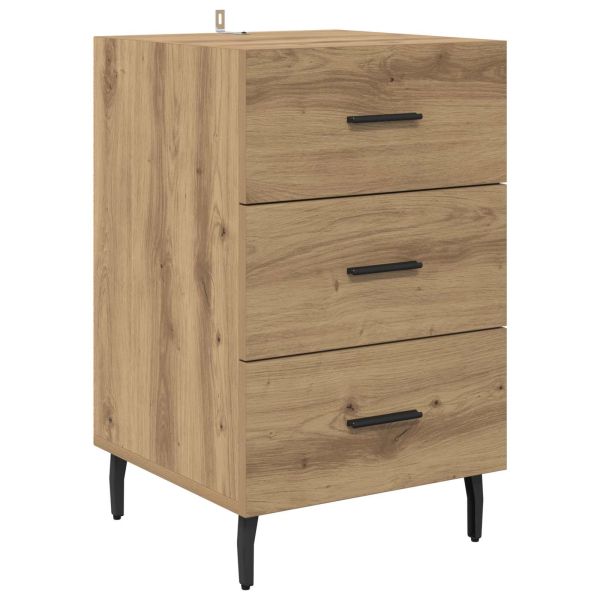 Нощен шкаф Дъб 40 x 40 x 66 см Инженерно дърво