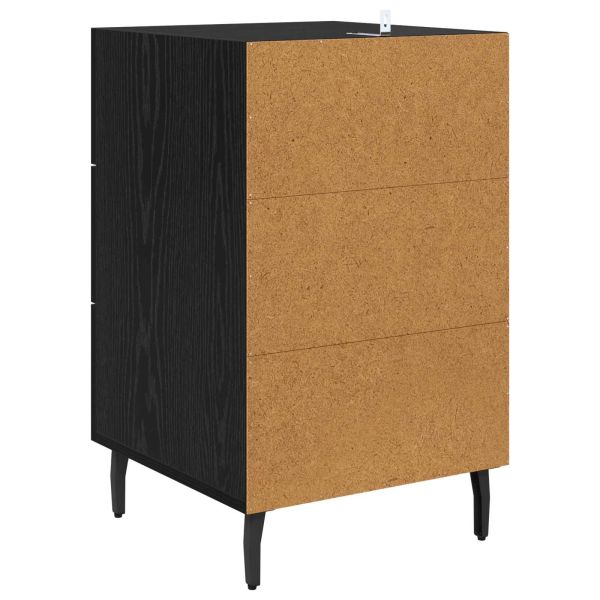 Нощен шкаф Черния дъб 40 x 40 x 66 см Инженерно дърво