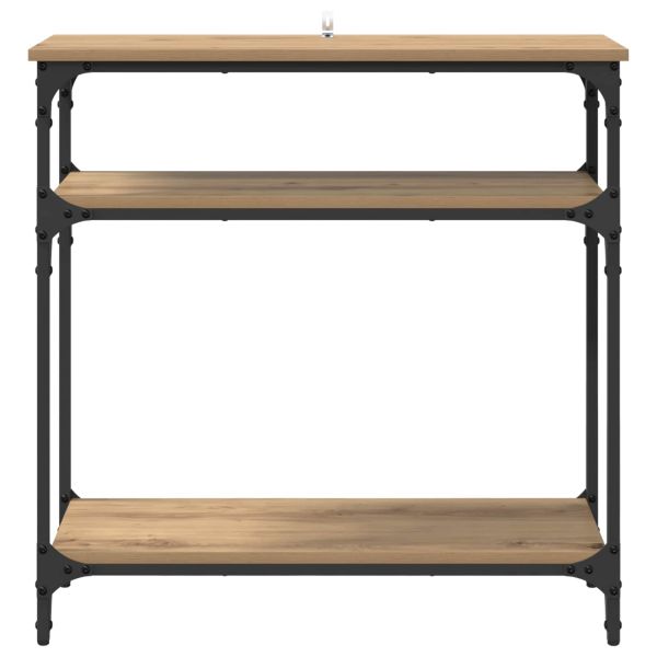 Конзолна маса Дъб 75 x 29 x 75 см Инженерно дърво
