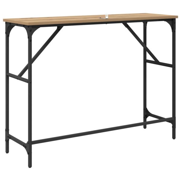 Конзолна маса Дъб 100 x 32 x 75 см Инженерно дърво