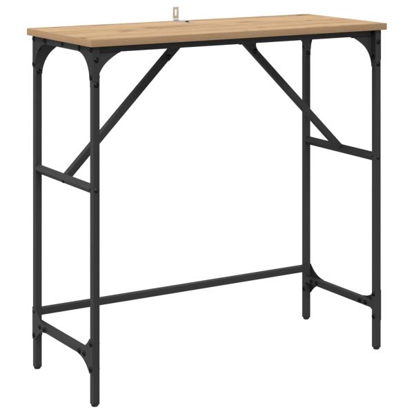 Конзолна маса Дъб 75 x 32 x 75 см Инженерно дърво