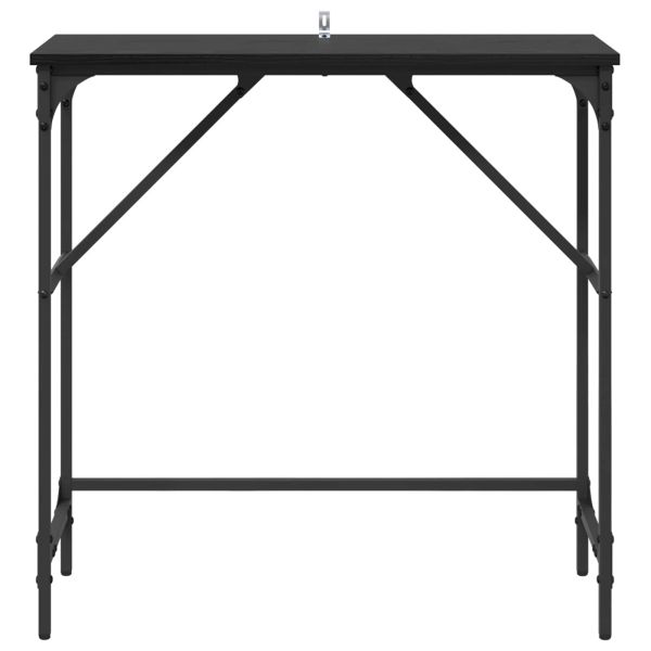 Конзолна маса Черния дъб 75 x 32 x 75 см Инженерно дърво