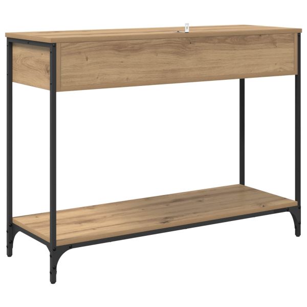 Конзолна маса Дъб 100 x 34,5 x 75 см Инженерно дърво