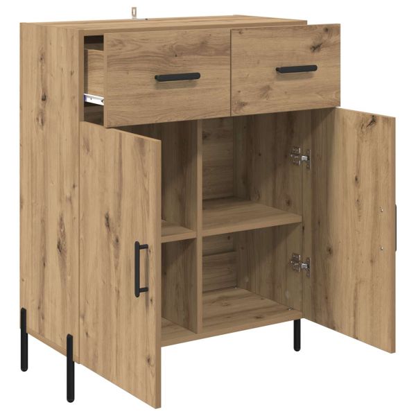 Служебен шкаф Дъб 69,5 x 34 x 90 см Инженерно дърво