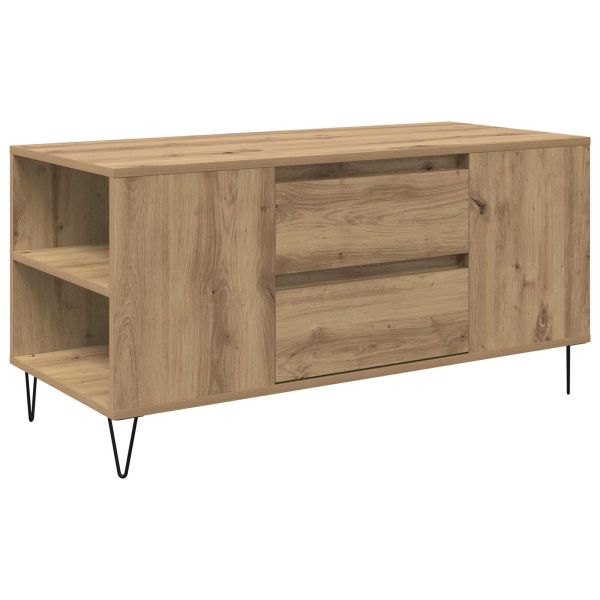 Масичка за кафе Дъб 102 x 44,5 x 50 см Инженерно дърво
